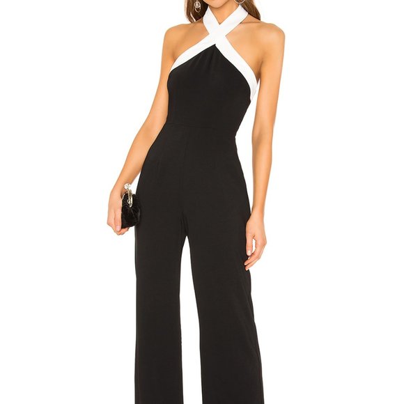 superdown Pants - superdown Laurien Cross Front Jumpsuit NWT